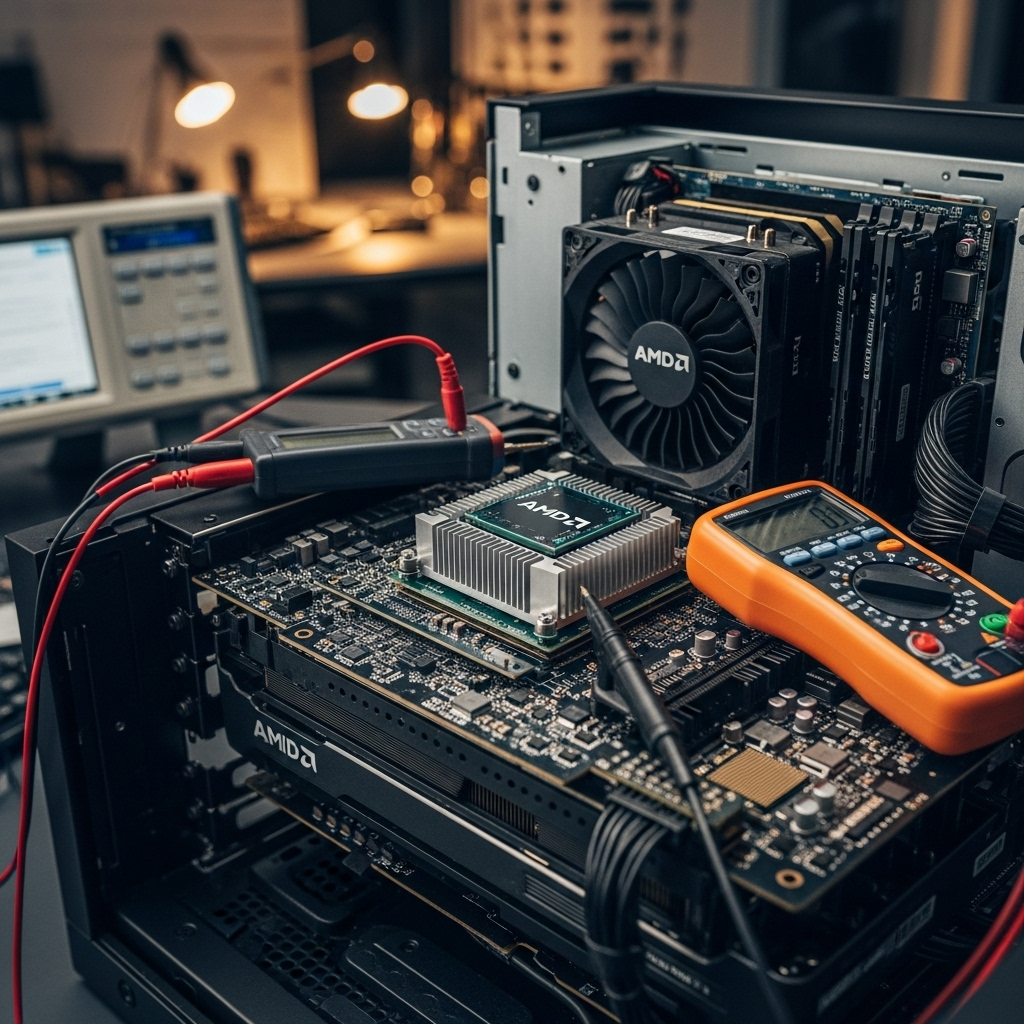 AMD na froncie: analiza wydajności procesorów i kart graficznych z rynku wtórnego